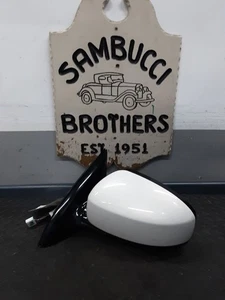 2014 INFINITI QX60 DRIVER SIDE VIEW MIRROR: WHITE, W/ CAMERA, 96302 3JA9B - Picture 1 of 12