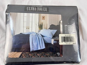 Sealed Ultra Touch By Stevens King Bed Fitted Sheet - SIZE: King -- Black - Picture 1 of 5