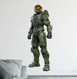 Halo Infinite Master Chief Wandtattoo Videospiel Aufkleber Kinderzimmer Wanddeko - Bild 1 von 7