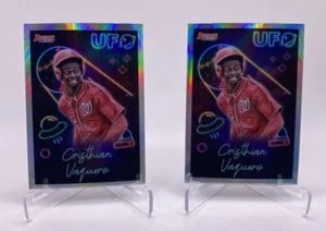 2022 Bowman's Best Bowman UFO #UFO-15 Cristhian Vaquero - Washington Nationals - Picture 1 of 2