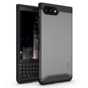 for Blackberry KEY2, TUDIA Slim-Fit MERGE Dual Layer Protective Cover Case