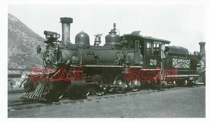 1G455 RP 1947 RIO GRANDE SOUTHERN RAILROAD 460 LOCO #20 DURANGO CO - Picture 1 of 1