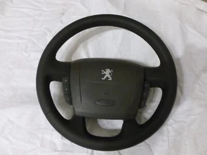 ORIGINAL PEUGEOT BOXER LEDER LENKRAD KOMPLETT MULTIFUNKTIONSLENKRAD 30380440 - Bild 1 von 8