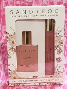 Rodillo de aceite eau de parfum Sand + floración de niebla y almizcle vainilla 15 ml y 10 m oz nuevo sin caja - Imagen 1 de 2
