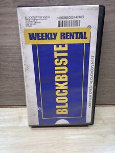 Blockbuster Video One Flew Over The Cuckoo’s Nest VHS Clamshell Rental Case Tape