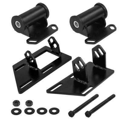 For S10 S15 Blazer SBC V8 2 Wheel Drive Swap Motor Mounts with Frame Mounts - Image 1 of 4