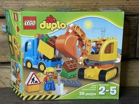 LEGO DUPLO: Truck & Tracked Excavator (10812)