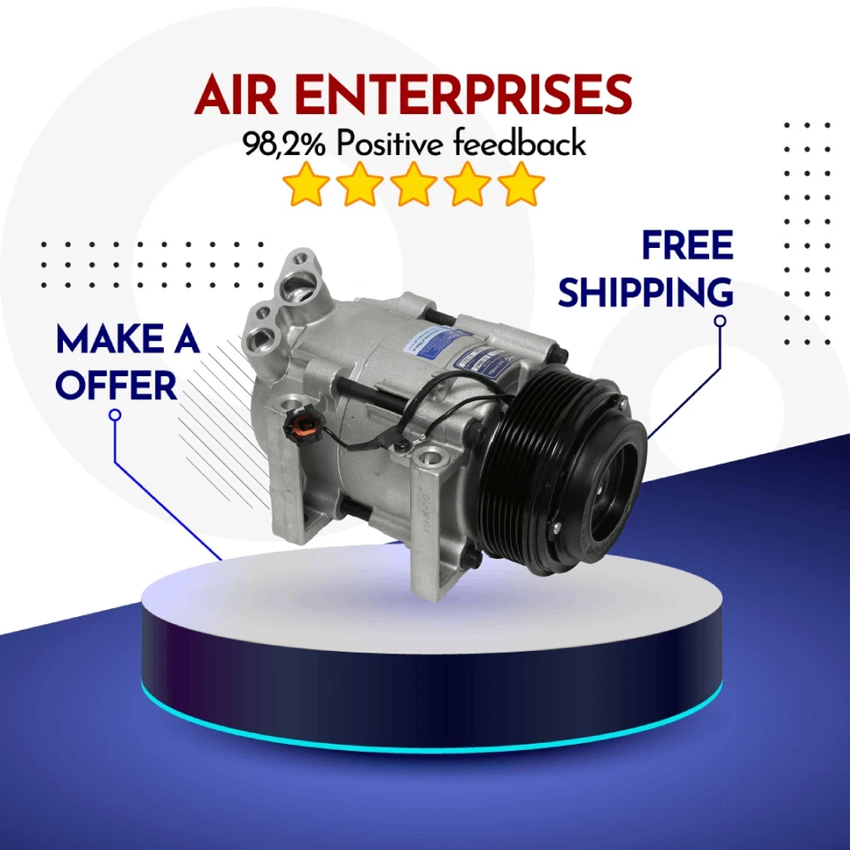 Compressor A/C Fit Nissan NV3500 2012-2021, Nissan Pathfinder 2008-2012 - Image 1 of 1