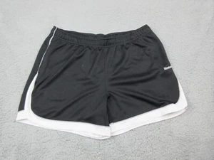 Reebok Shorts Womens Medium Black Athletic Running Stretch Ladies 30X14 - Picture 1 of 12