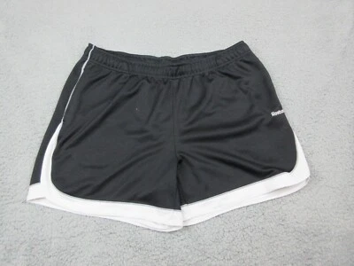 Reebok Shorts Womens Medium Black Athletic Running Stretch Ladies 30X14 - Image 1 of 4