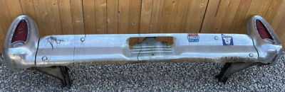 X MERCURY MONTCLAIR NUEVO TRIPLE CHAPADO CROMO PARACHOQUES TRASERO 1960 60 OEM Foto 1 de 4