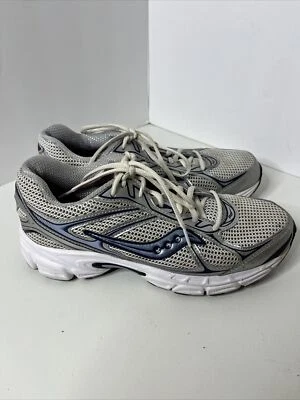 Zapatos para correr Saucony Grid Phantom 2 plateados/azules S15429-1 para mujer talla 9,5 Foto 1 de 4