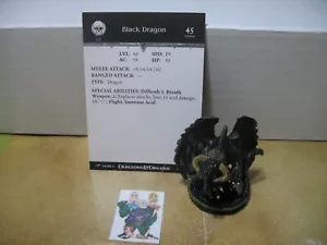 =Dungeons and Dragons D&D DRAGONEYE Black Dragon 44/60 con tarjeta= - Imagen 1 de 1