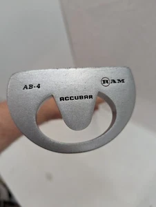 RAM ACCUBAR AB-4 MALLET PUTTER RH STEEL SHAFT 33" - Picture 1 of 8
