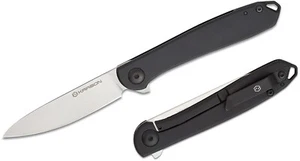 KARB106 Karbon Tidbit Satin N690 Blade Black PVD Stainless Steel Handles Framelo - Bild 1 von 11