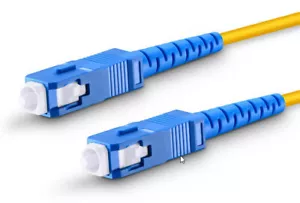 2-Qty - Cavo patch fibra monomodale 1 metro/3,28' - SC/UPC-SC/UPC Simplex #121 - Foto 1 di 4