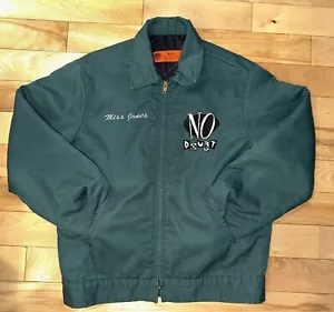 Vtg No Doubt 1990’s Dickies Industrial Wear Band Jacket. Embroidered Logo. Med - Picture 1 of 14