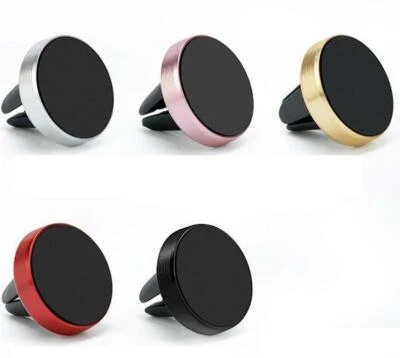 Universal Air Vent Magnetic Mobile Phone Holder Magnet Car Aluminum Mount Stand - Image 1 of 4