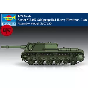 Kits de obús pesado autopropulsado modelo tardío Trompeter 07130 1/72 soviético SU-152 - Imagen 1 de 7