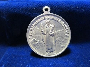 Medalla San Jacinto San Vicente Aluminio 1" diámetro - Imagen 1 de 4