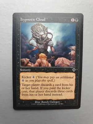 Hypnotic Cloud , MTG Invasion (2000). Common Black Sorcery NM - Image 1 of 2