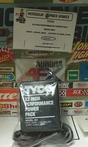 TYCO, X2 HIGH PERFORMANCE HO SLOT CAR POWER PACK TRANSFORMER, #631 - Picture 1 of 1