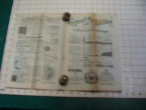 Original Carpentry & Building magazine: 1895 May #197 - Picture 1 of 12