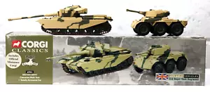 CORGI Classics 69901 British Army Centurion MkIII Tank + Saladin Armoured Car U6 - Picture 1 of 14
