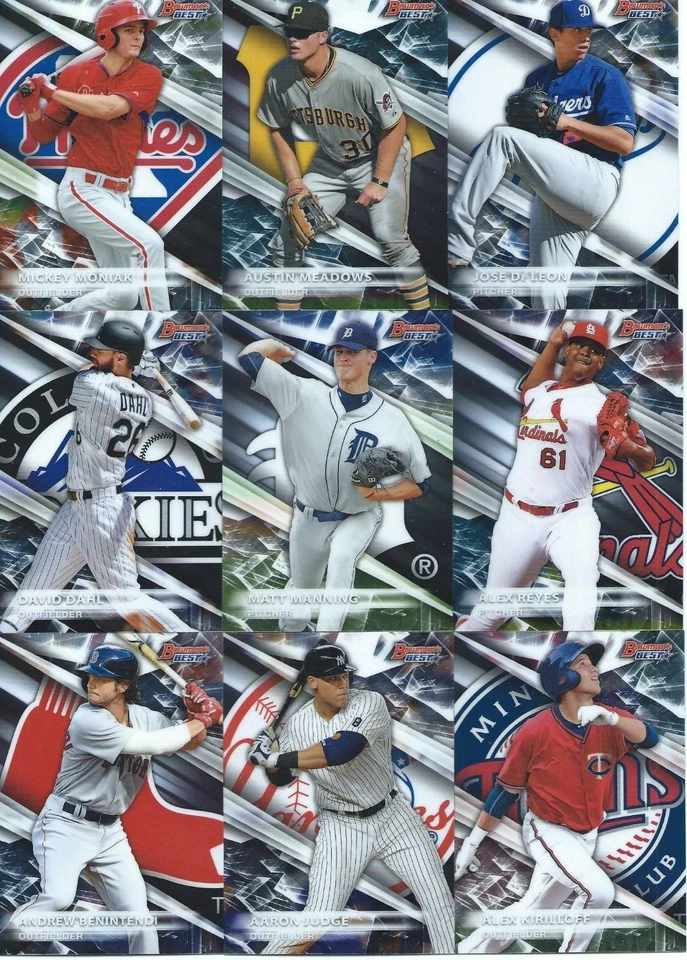 2016 Bowman's Best Baseball - TOP PROSPECTS - Complete Your Set Pick Your Card  - Image 1 of 1