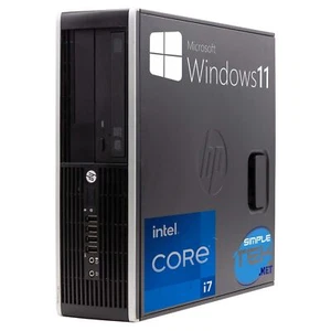 HP 8300 SFF i7 WIN11 8GB SSD 120GB RS232 SERIELL DVD-RW FESTNETZ PC DESKTOP - Bild 1 von 5