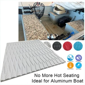EVA Foam Boat Decking Sheet Faux Teak Deck Floor Mat 94.5" Marine Pad for Kayak - Picture 1 of 112