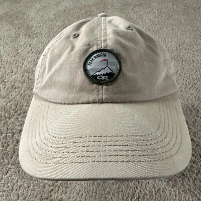 Gorra de Investigación Exterior Adulto Beige Ajustable O Rendimiento Peak Bagger Foto 1 de 4