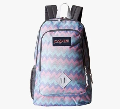 JANSPORT UNISEX Super Sneak Pastel Chevron JS03EMW5A9 Nuevo Con Etiqueta Foto 1 de 2