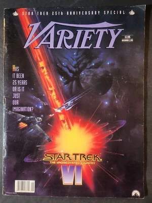 VARIETY MAGAZINE STAR TREK 25TH ANNIVERSARY SPECIAL ISSUE DEC 1991 FN+ Foto 1 de 4