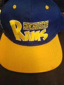 Vintage Los Angeles Rams Annco Otto NFL Snapback Hat - Picture 1 of 8