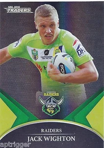 2016 NRL Traders Black Parallel Special (PS009) Jack WIGHTON Raiders - Picture 1 of 1