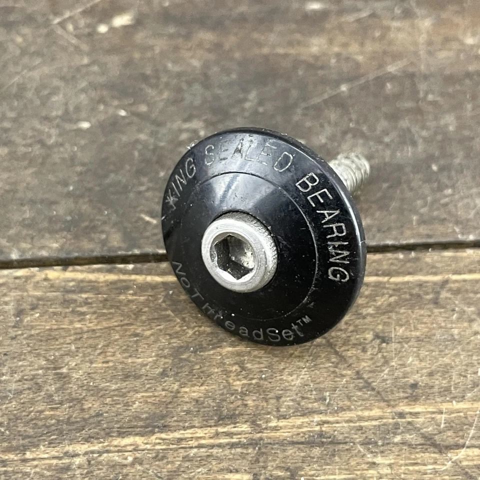 Chris King NoThreadSet Top Cap Bolt 1" Vintage Threadless - Image 1 of 4