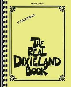 The Real Dixieland Book for C Piano Keyboard Guitar Chords Fake Jazz Sheet Music - Picture 1 of 1