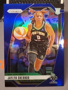 2024 Panini Prizm WNBA Blue Prizm /199 Jaylyn Sherrod #33 Rookie RC - Bild 1 von 5
