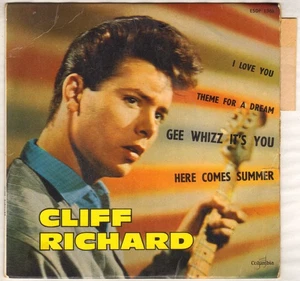 CLIFF RICHARD "GEE WHIZZ IT'S YOU" EP 1961 COLUMBIA ESDF 1368 - Picture 1 of 4