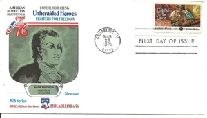 US Scott #1560, First Day Cover 3/25/75 Cambridge Single Salomon - Picture 1 of 1