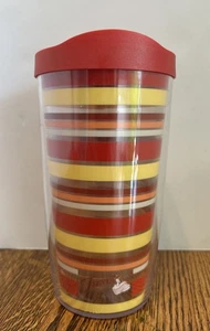 Tervis 16 oz Tumblers FIESTA STRIPES W/ Lid - Picture 1 of 4