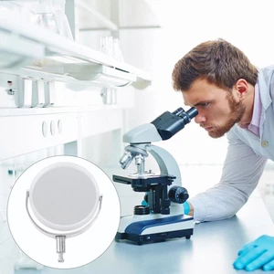1pz Accessori Strumento Ottico Condensatore Riflettore Specchio per Microscopio - Foto 1 di 12