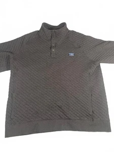 L.L. Sudadera acolchada Bean Mickneck XXL suéter alto 1/4 abotonada para hombre - Imagen 1 de 9