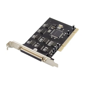 PCI 16C1058 8S Serial Card Native Industrial RS232 COM Expansion Card Controller - Picture 1 of 2