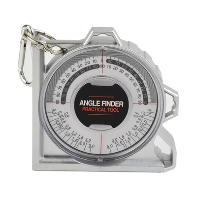 Measuring Angle Finder Angle Locator 95x95x30mm ABS + Acrylic Level Meter - Image 1 of 4