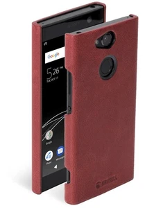 Krusell Cover Custodia di Pelle Rigida Conchiglia Protettiva per Sony Xperia - Foto 1 di 7