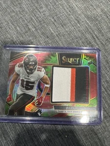 Tie-Die RC 2024 Panini Select Jalen McMillan /25. Parche de 4 colores - Imagen 1 de 4