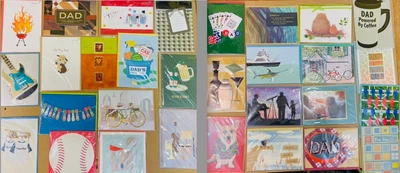 40 PAPYRUS Father's Day Cards + Envelopes WHOLESALE VARIETY LOT $250 RETAIL - Image 1 of 4