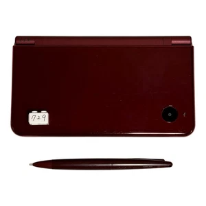 Consola Nintendo DSi XL LL Wine Red con cubierta unidad real en... - Imagen 1 de 17
